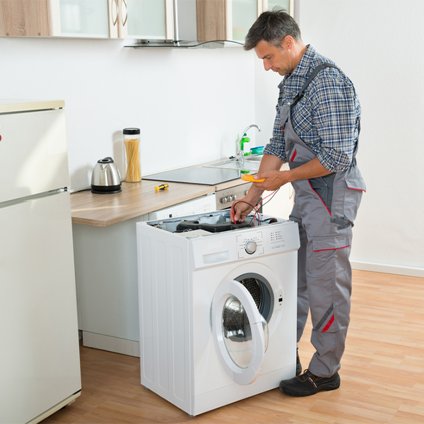 can you walk me through the steps of troubleshooting my washer issue in Miranda CA